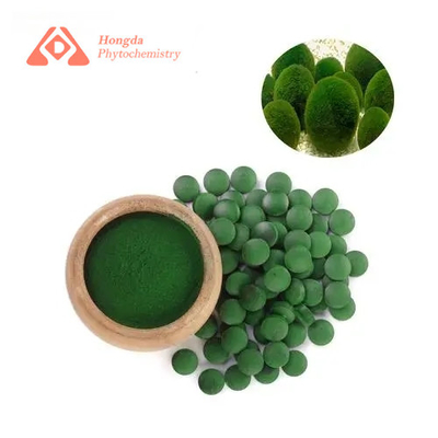 Supplément organique naturel de chlorella avec des portions de la protéine 90 par conteneur