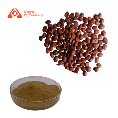 Extrait en poudre de graines de dattes de colonne vertébrale Saponines du noyau de jujube 2%-10% (UV) 0,3%-10% (HPLC)